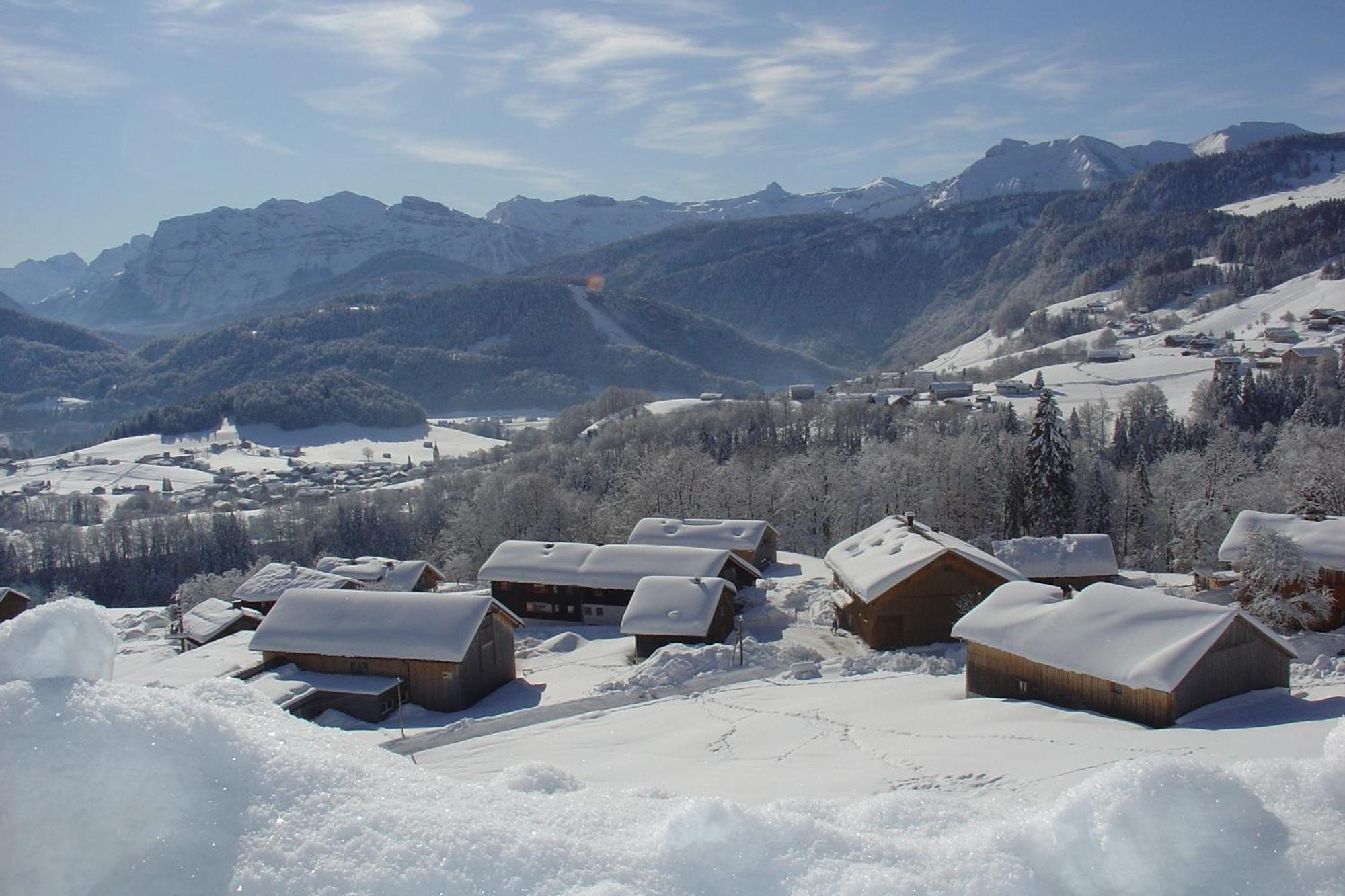 Appartamento Ferienbauernhof Schneider Schwarzenberg im Bregenzerwald Esterno foto